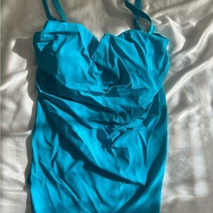 NWT Torrid Teal Swim Top